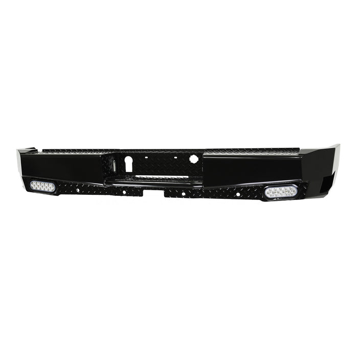 Westin 58-341185 HDX Bandit Rear Bumper; Steel; Black; Incl. Hardware; - Truck Part Superstore
