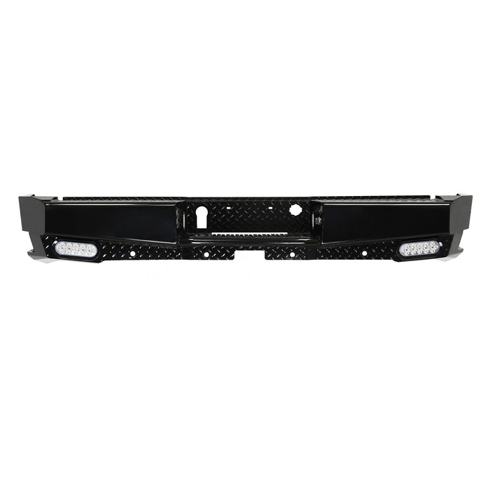 Westin 58-341185 HDX Bandit Rear Bumper; Steel; Black; Incl. Hardware; - Truck Part Superstore
