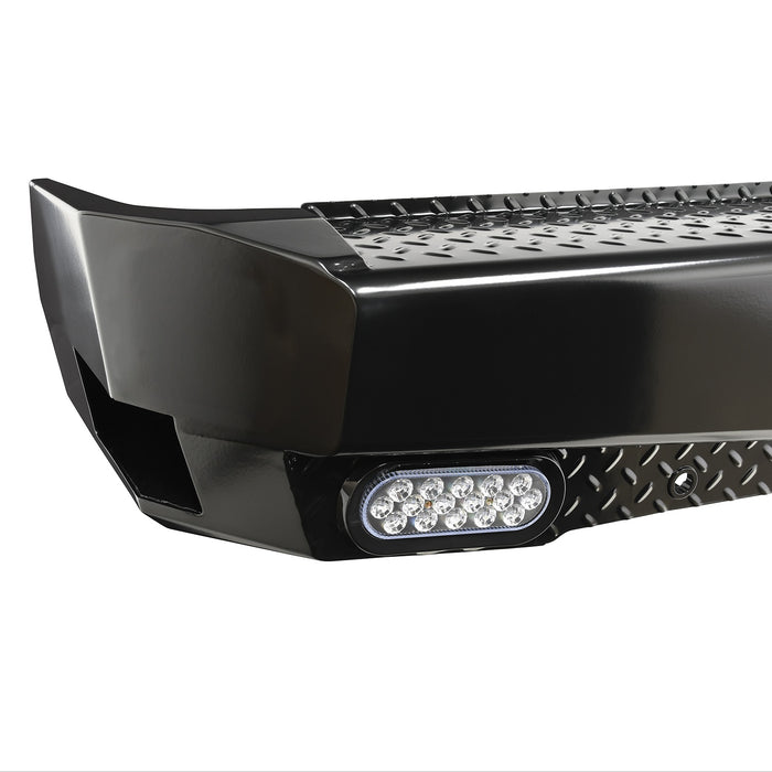 Westin 58-341185 HDX Bandit Rear Bumper; Steel; Black; Incl. Hardware; - Truck Part Superstore