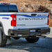 Westin 58-341185 HDX Bandit Rear Bumper; Steel; Black; Incl. Hardware; - Truck Part Superstore