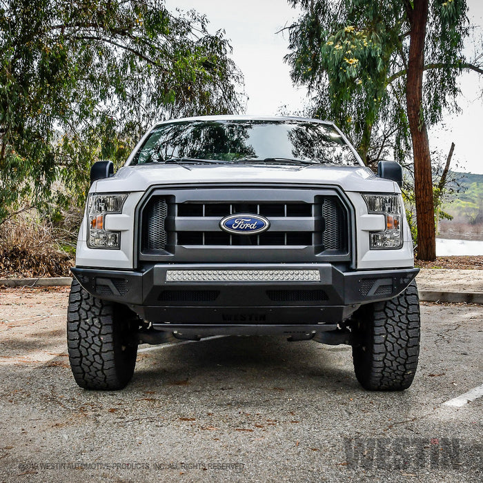 Westin 58-41015 Pro-Mod Front Bumper; Textured Black; - Truck Part Superstore