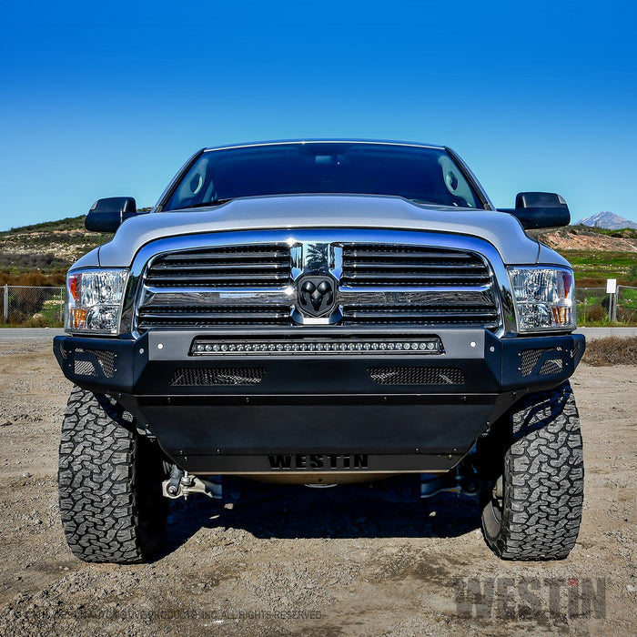 Westin 58-41025 Pro-Mod Front Bumper; Textured Black; - Truck Part Superstore