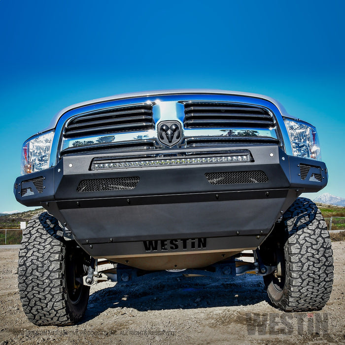 Westin 58-41025 Pro-Mod Front Bumper; Textured Black; - Truck Part Superstore
