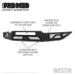 Westin 58-41055 Pro-Mod Front Bumper; Textured Black; - Truck Part Superstore