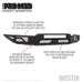 Westin 58-41055 Pro-Mod Front Bumper; Textured Black; - Truck Part Superstore
