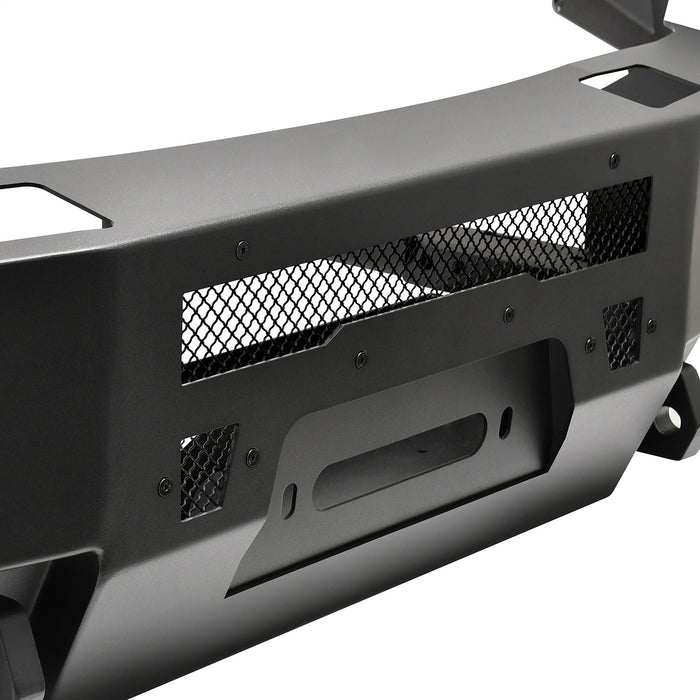 Westin 58-411005 Pro-Series Front Bumper; Black; Steel; - Truck Part Superstore