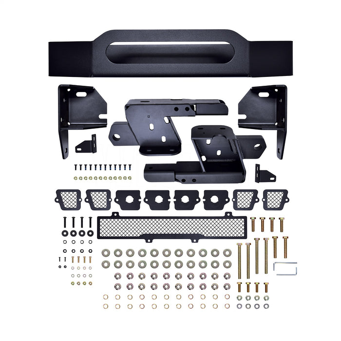 Westin 58-411035 Pro-Series Front Bumper; Black; Steel; - Truck Part Superstore