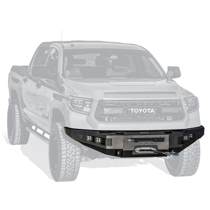 Westin 58-411035 Pro-Series Front Bumper; Black; Steel; - Truck Part Superstore