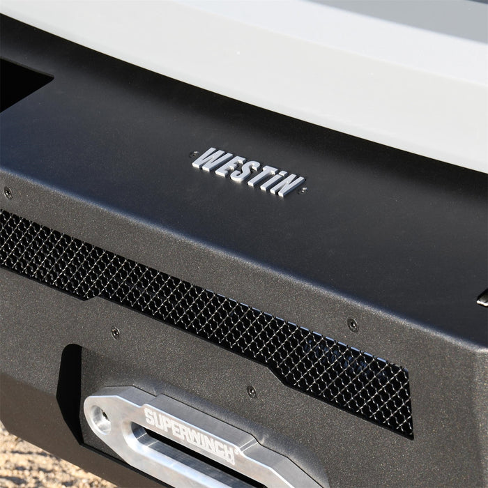 Westin 58-411035 Pro-Series Front Bumper; Black; Steel; - Truck Part Superstore