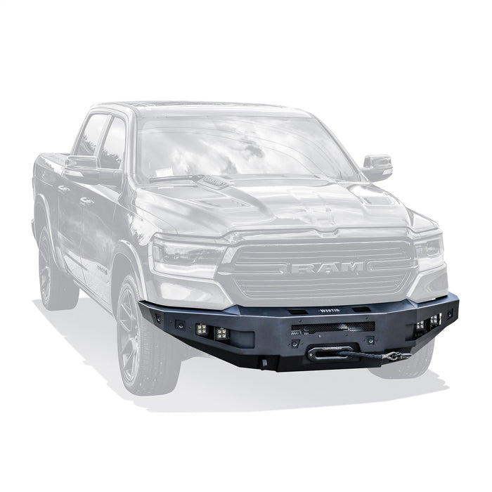 Westin 58-411075 Pro-Series Front Bumper; Textured Black; - Truck Part Superstore