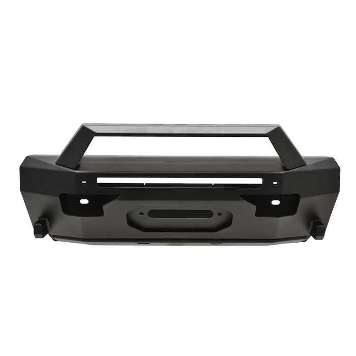 Westin 58-411155ABK Pro-Series Front Bumper; w/Angular Bull Bar; Textured Black; - Truck Part Superstore