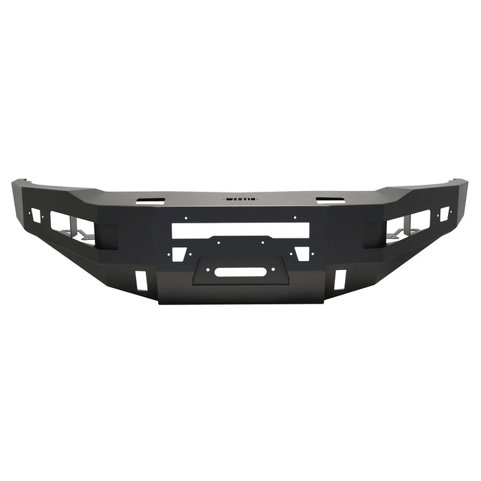 Westin 58-411165 Pro-Series Front Bumper; Black; Steel; - Truck Part Superstore