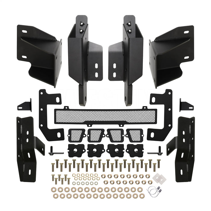 Westin 58-411165 Pro-Series Front Bumper; Black; Steel; - Truck Part Superstore