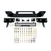 Westin 58-411175 Pro-Series Front Bumper; Black; Steel; - Truck Part Superstore