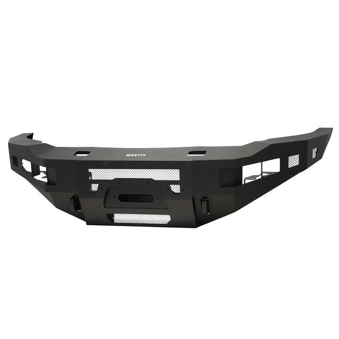 Westin 58-411195 Pro-Series Front Bumper; Black; Steel; - Truck Part Superstore