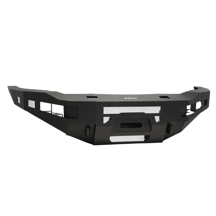 Westin 58-411195 Pro-Series Front Bumper; Black; Steel; - Truck Part Superstore