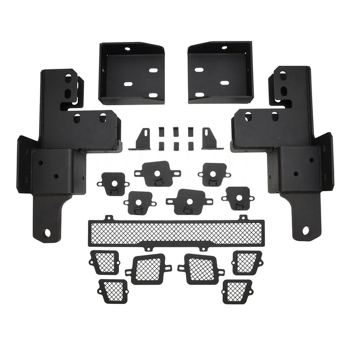 Westin 58-411195 Pro-Series Front Bumper; Black; Steel; - Truck Part Superstore
