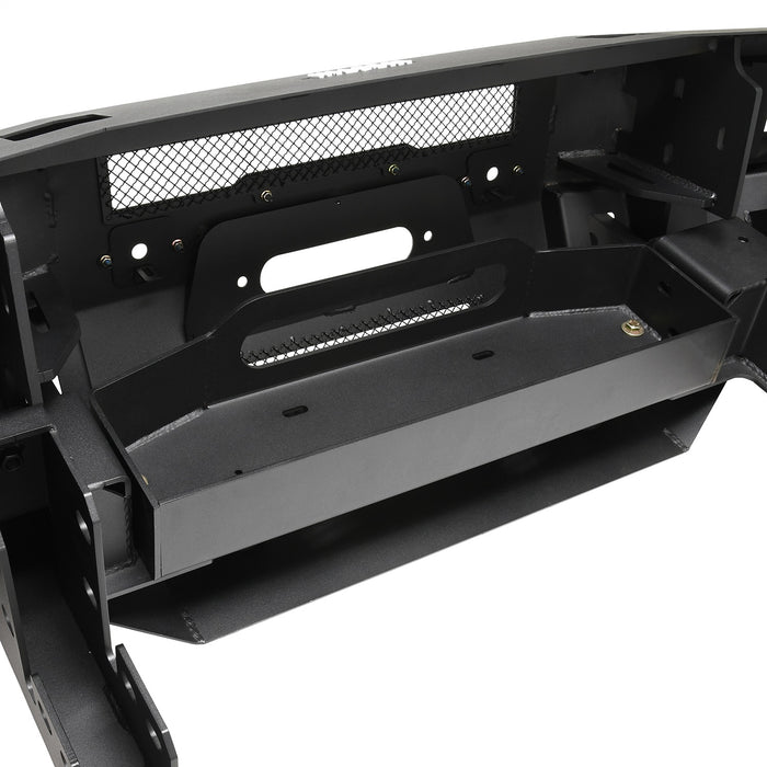 Westin 58-411195 Pro-Series Front Bumper; Black; Steel; - Truck Part Superstore