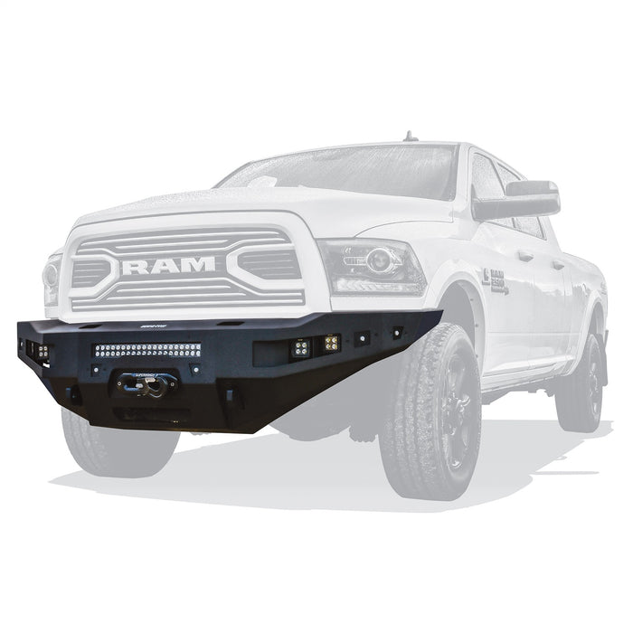 Westin 58-411195 Pro-Series Front Bumper; Black; Steel; - Truck Part Superstore