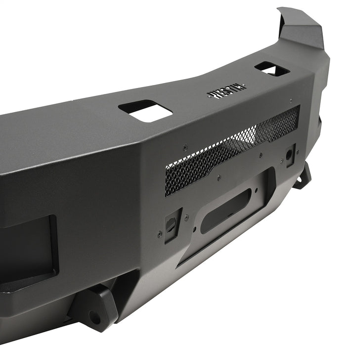 Westin 58-411215 Pro-Series Front Bumper; Black; Steel; - Truck Part Superstore
