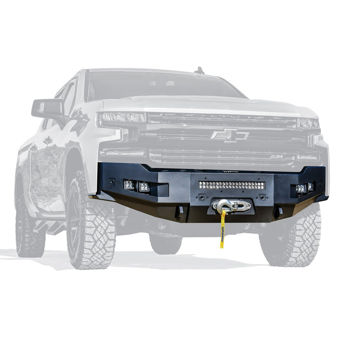 Westin 58-411215 Pro-Series Front Bumper; Black; Steel; - Truck Part Superstore