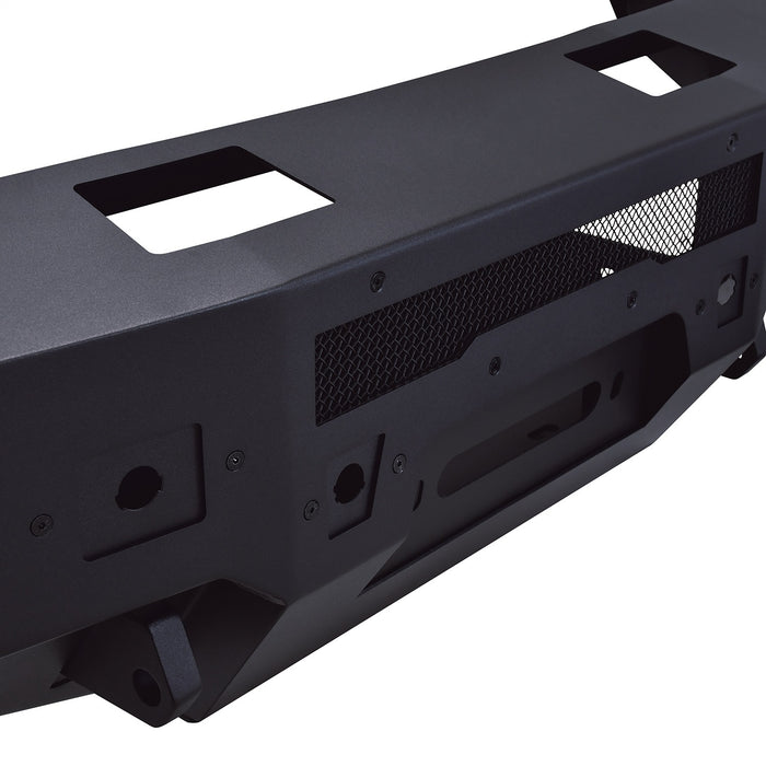 Westin 58-411225 Pro-Series Front Bumper; Black; Steel; - Truck Part Superstore