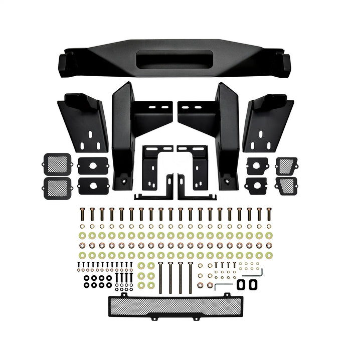 Westin 58-411225 Pro-Series Front Bumper; Black; Steel; - Truck Part Superstore