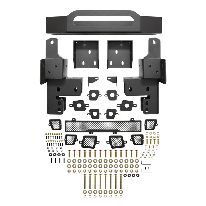 Westin 58-411235 Pro-Series Front Bumper; Black; Steel; - Truck Part Superstore