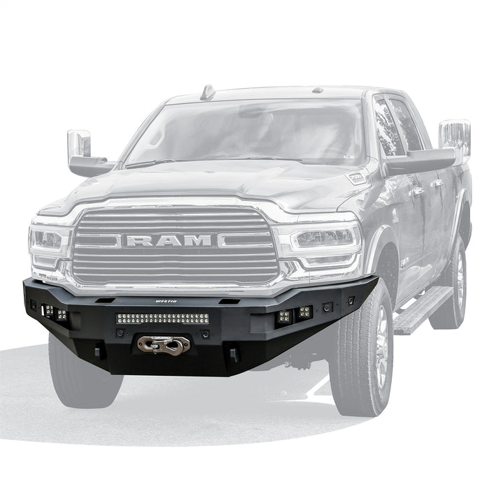 Westin 58-411235 Pro-Series Front Bumper; Black; Steel; - Truck Part Superstore