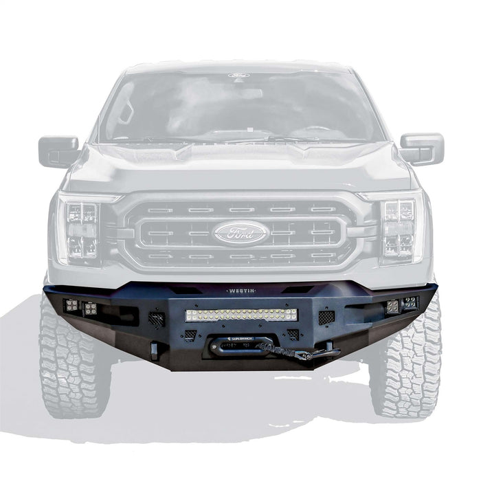 Westin 58-411245 Pro-Series Front Bumper; Textured Black; - Truck Part Superstore