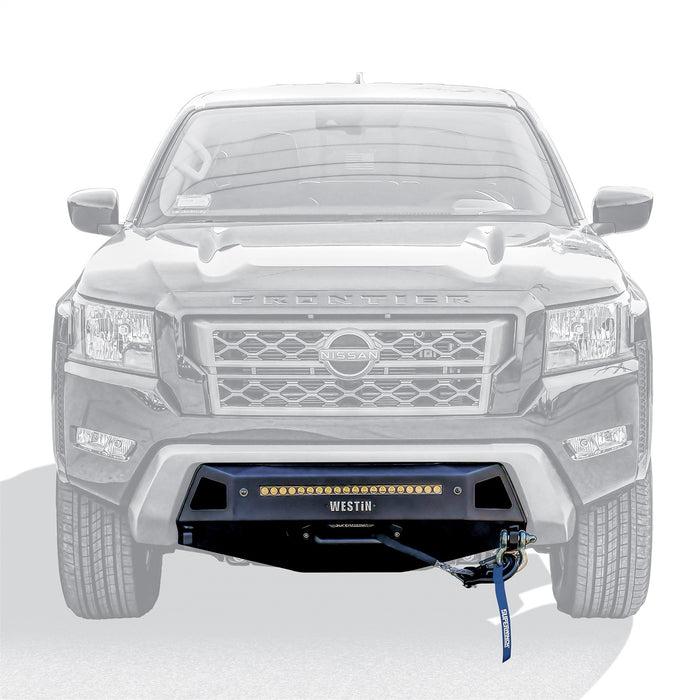 Westin 58-411275 Pro-Series Front Bumper; Textured Black; - Truck Part Superstore