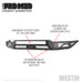 Westin 58-41165 Pro-Mod Front Bumper; Textured Black; - Truck Part Superstore
