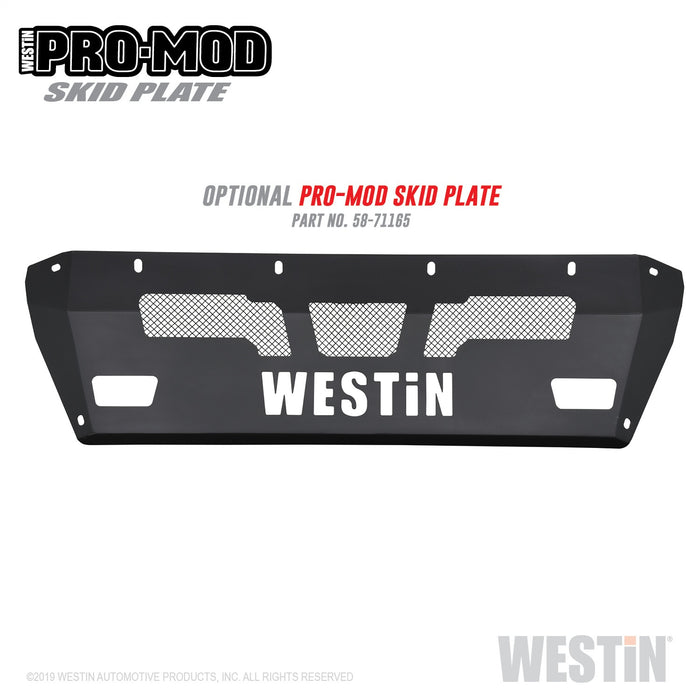 Westin 58-41165 Pro-Mod Front Bumper; Textured Black; - Truck Part Superstore