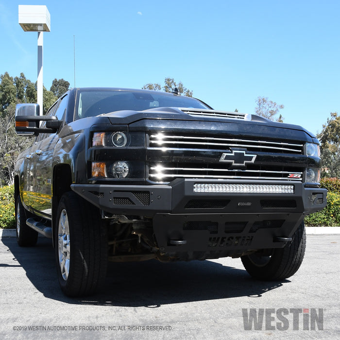 Westin 58-41165 Pro-Mod Front Bumper; Textured Black; - Truck Part Superstore