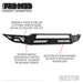 Westin 58-41175 Pro-Mod Front Bumper; Textured Black; - Truck Part Superstore
