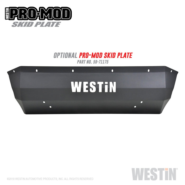 Westin 58-41175 Pro-Mod Front Bumper; Textured Black; - Truck Part Superstore