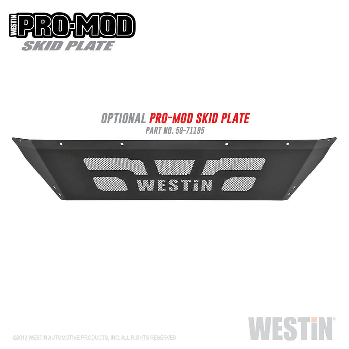 Westin 58-41195 Pro-Mod Front Bumper; Textured Black; - Truck Part Superstore