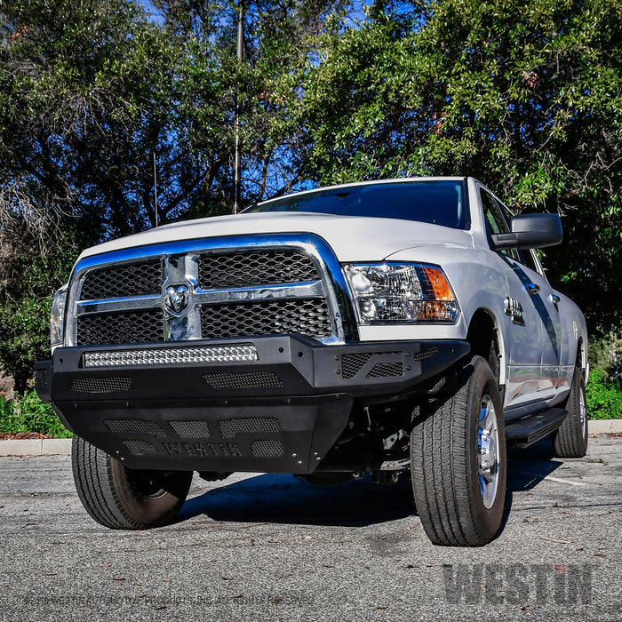 Westin 58-41195 Pro-Mod Front Bumper; Textured Black; - Truck Part Superstore