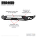 Westin 58-41205 Pro-Mod Front Bumper; Textured Black; - Truck Part Superstore