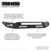 Westin 58-41205 Pro-Mod Front Bumper; Textured Black; - Truck Part Superstore