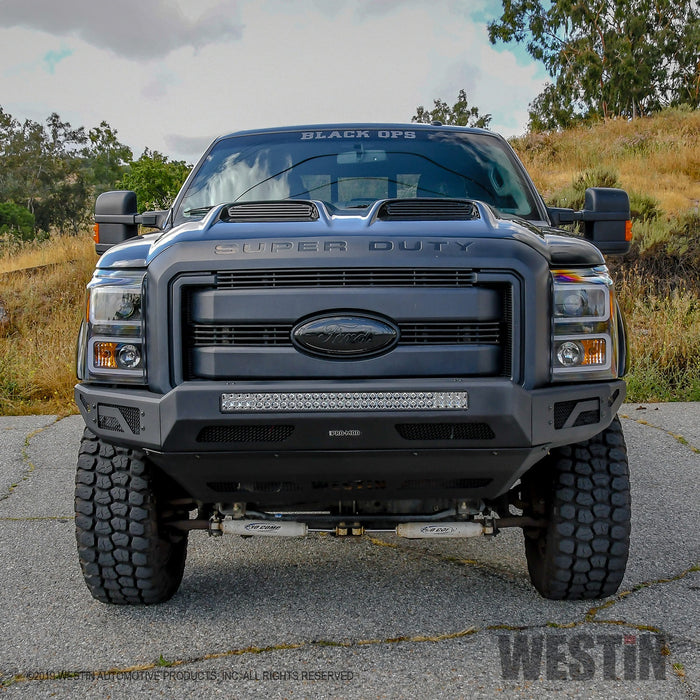 Westin 58-41205 Pro-Mod Front Bumper; Textured Black; - Truck Part Superstore