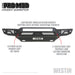 Westin 58-41215 Pro-Mod Front Bumper; Textured Black; - Truck Part Superstore