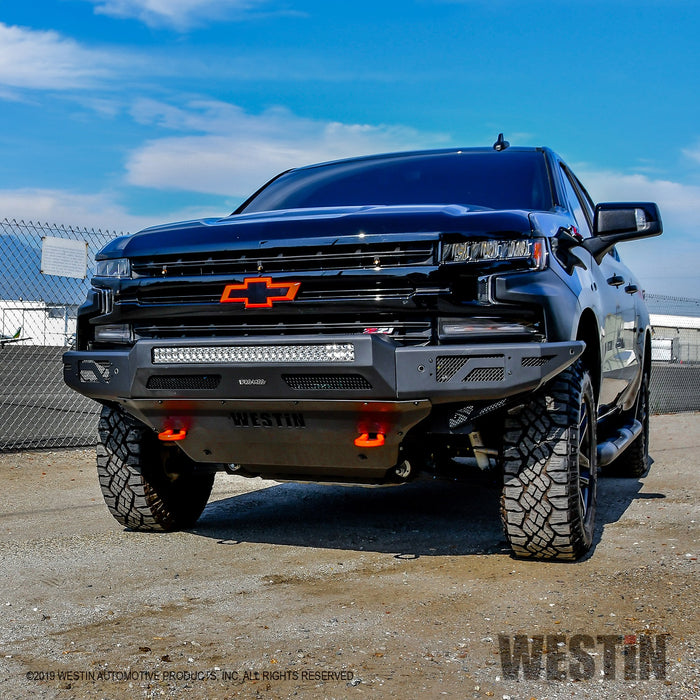 Westin 58-41215 Pro-Mod Front Bumper; Textured Black; - Truck Part Superstore