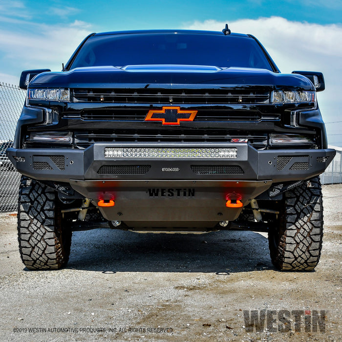 Westin 58-41215 Pro-Mod Front Bumper; Textured Black; - Truck Part Superstore