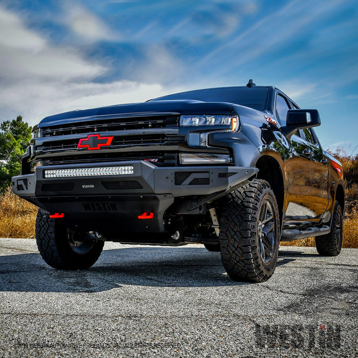 Westin 58-41215 Pro-Mod Front Bumper; Textured Black; - Truck Part Superstore