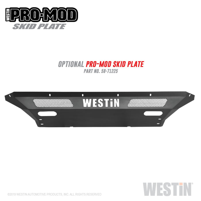 Westin 58-41225 Pro-Mod Front Bumper; Textured Black; - Truck Part Superstore