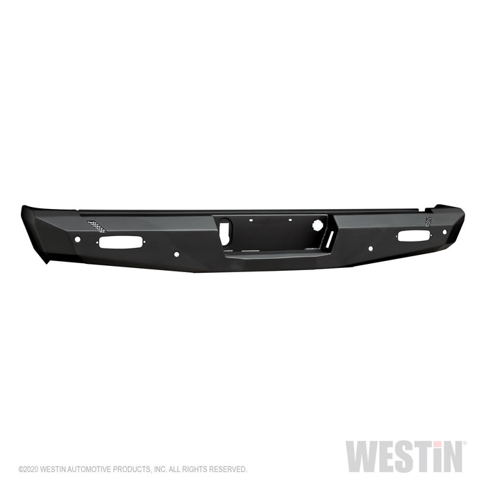 Westin 58-421005 Pro-Series Rear Bumper; Textured Black; - Truck Part Superstore