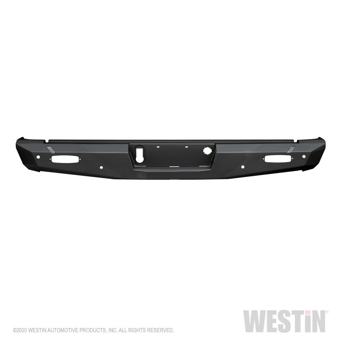 Westin 58-421005 Pro-Series Rear Bumper; Textured Black; - Truck Part Superstore
