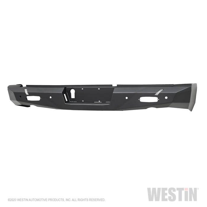 Westin 58-421025 Pro-Series Rear Bumper; Textured Black; - Truck Part Superstore