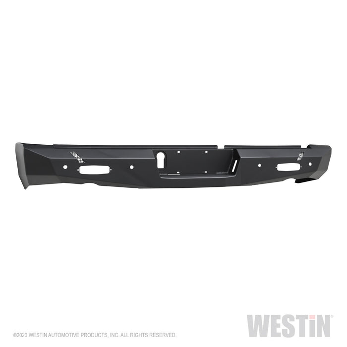 Westin 58-421025 Pro-Series Rear Bumper; Textured Black; - Truck Part Superstore
